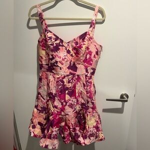 Club Monaco Multicolor Floral Dress